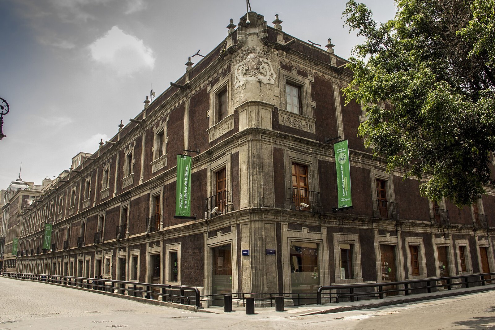 Fachada del antiguo convento de Betlemitas, en el Centro Histórico de la Ciudad de México